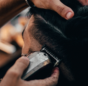 A- Hair clipper cut