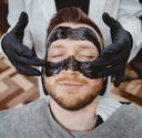 D- Black charcoal mask
